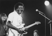 Buddy Guy, Cambridge Folk Festival, 1994. Creator: Brian Foskett