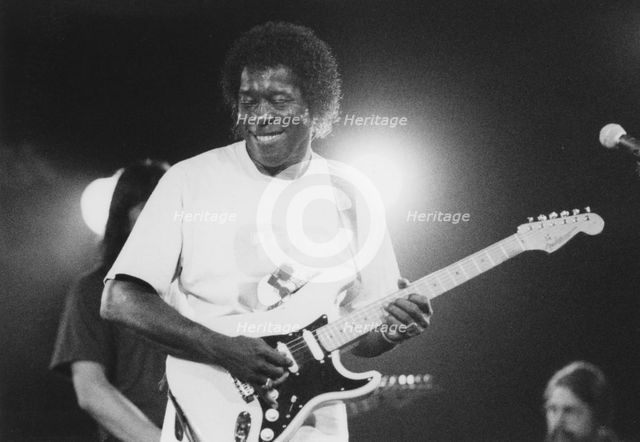 Buddy Guy, Cambridge Folk Festival, 1994. Creator: Brian Foskett.