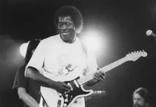 Buddy Guy, Cambridge Folk Festival, 1994. Creator: Brian Foskett