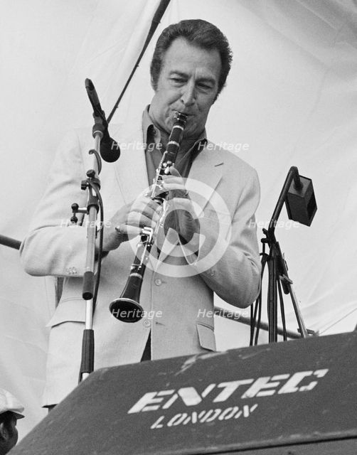 Buddy De Franco, Capital Jazz Festival, Knebworth, 1981. Artist: Brian O'Connor.