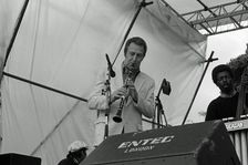 Buddy DeFranco, Capital Jazz Festival, Knebworth, July 1981. Creator: Brian O'Connor