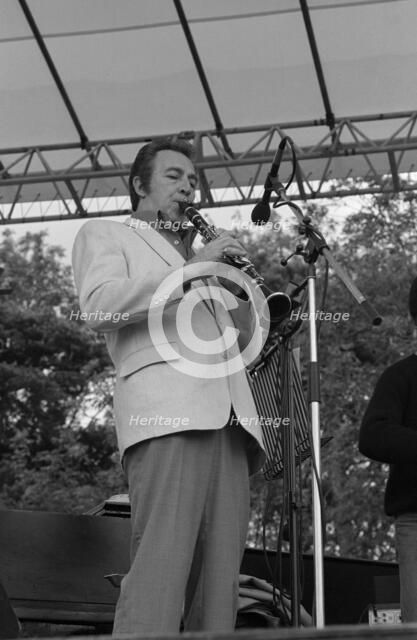 Buddy DeFranco, Capital Jazz Festival, Knebworth, July 1981. Creator: Brian O'Connor.