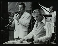 Buddy DeFranco and Terry Gibbs at the Capital Radio Jazz Festival, Knebworth, Hertfordshire, 1981. Creator: Denis Williams