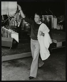 Buddy Rich at the Newport Jazz Festival, Ayresome Park, Middlesbrough, 1978. Creator: Denis Williams