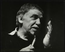 Buddy Rich in concert at the Forum Theatre, Hatfield, Hertfordshire. Creator: Denis Williams