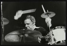Buddy Rich in concert at the Forum Theatre, Hatfield, Hertfordshire. Creator: Denis Williams