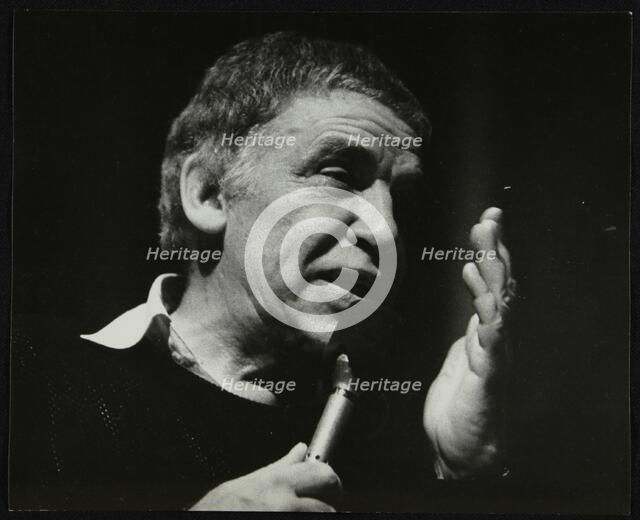 Buddy Rich in concert at the Forum Theatre, Hatfield, Hertfordshire. Artist: Denis Williams