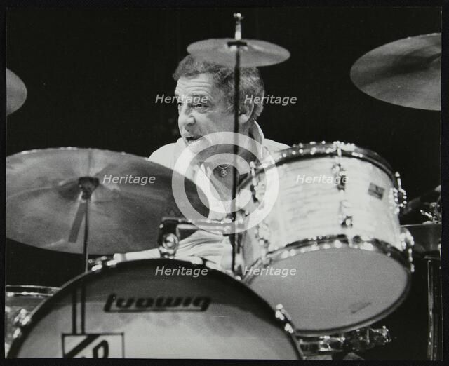 Buddy Rich in concert at the Forum Theatre, Hatfield, Hertfordshire. Artist: Denis Williams