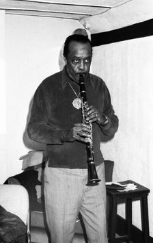 Buddy Tate, London, February 1983. Artist: Brian O'Connor