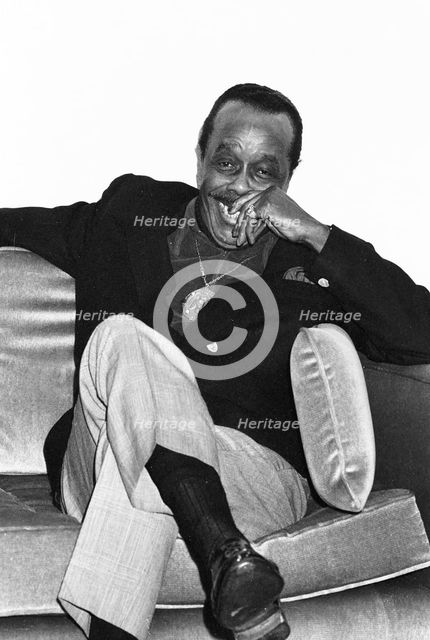 Buddy Tate, London, February 1983.   Artist: Brian O'Connor.