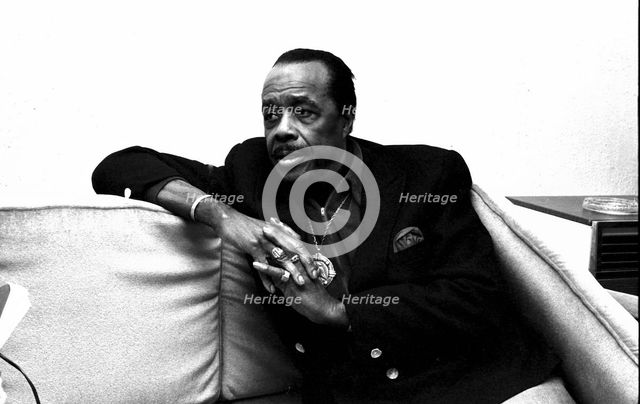 Buddy Tate, London, February 1983.   Artist: Brian O'Connor.