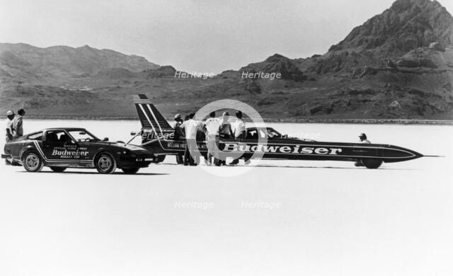 Budweiser Rocket, USA, 1979. Artist: Unknown