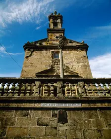 Buen Suceso Chapel, Fisterra (Finisterre), La Coruña province, Galicia, Spain, 18th century, (2000). Creator: LTL