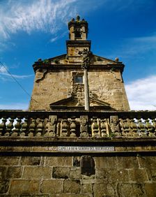 Buen Suceso Chapel, Fisterra (Finisterre), La Coruña province, Galicia, Spain, 18th century, (2000). Creator: LTL