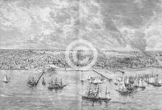 'Buenos Ayres',  c1885, (1890). Artist: Robert Taylor Pritchett.