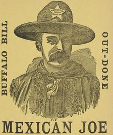 Buffalo Bill Out-Done by Mexican Joe, c1900. Creator: Unknown