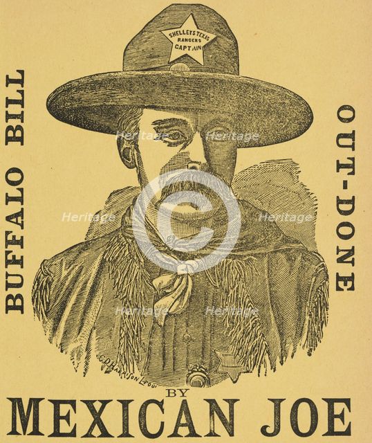 Buffalo Bill Out-Done by Mexican Joe, c1900.  Creator: Unknown.