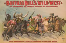 Buffalo Bill's Wild West and Congress of Rough Riders of the World [] : Wild rivalries of..., c1898. Creator: Unknown