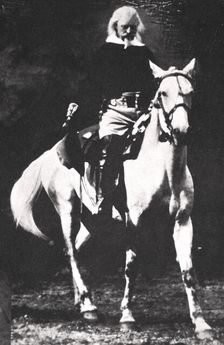 Buffalo Bill towards the end of his Wild West Show days, late 19th or early 20th century