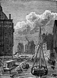 Buffalo Creek, looking out 1883