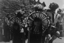 Buffalo dancers, c1905. Creator: Edward Sheriff Curtis