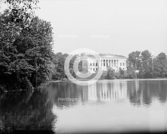 Buffalo Historical Society building, Delaware Park, Buffalo, N.Y., c1904. Creator: Unknown.