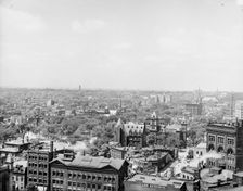 Buffalo, N.Y., from Prudential Building, between 1900 and 1906. Creator: Unknown