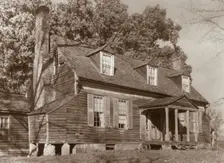 Buffalo Springs farm house, Buffalo Springs, Mecklenburg County, Virginia, 1935. Creator: Frances Benjamin Johnston