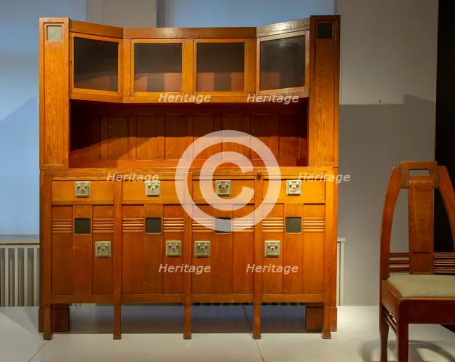 Buffet designed by Hector Guimard, Paris, France, 1899-1900, (2015). Artist: Alan John Ainsworth.