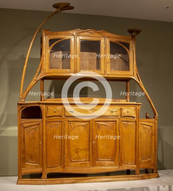 Buffet designed by Hector Guimard, Paris, France, 1899-1900, (2015). Artist: Alan John Ainsworth.