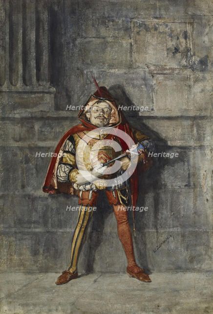 Bufon del Siglo XVI, 1867. Creator: Eduardo Zamacois y Zabala.