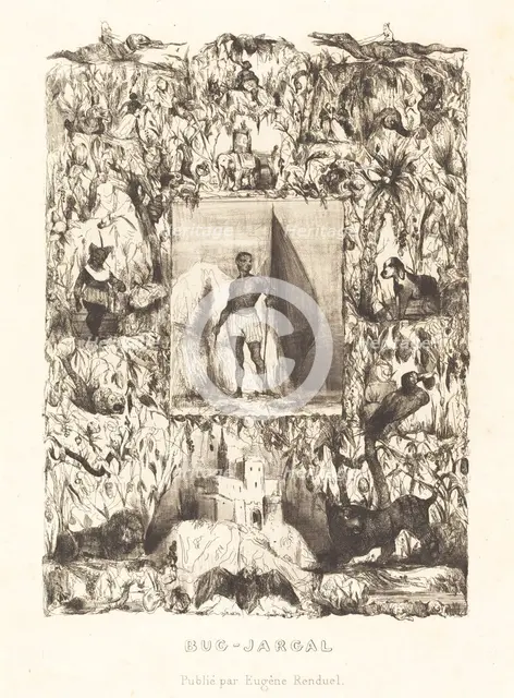Bug-Jargal, 1832. Creator: Célestin Nanteuil.