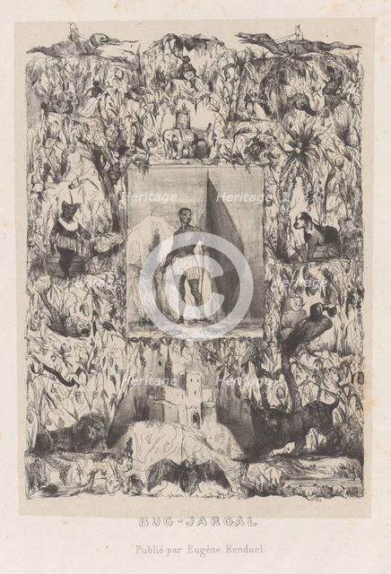 Bug-Jargal, ca. 1832. Creator: Célestin Nanteuil.