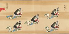 Bugaku Scroll, 17th century. Creator: Unknown