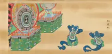 Bugaku Scroll, 17th century. Creator: Unknown