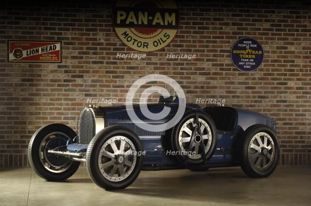 Bugatti T 35b Crosthwaite Gardner 1923. Artist: Simon Clay.