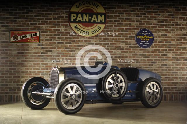 Bugatti T 35b Crosthwaite Gardner 1923. Artist: Simon Clay.