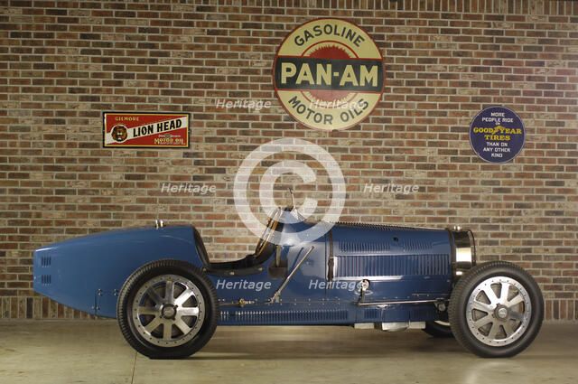 Bugatti T 35b Crosthwaite Gardner 1923. Artist: Simon Clay.