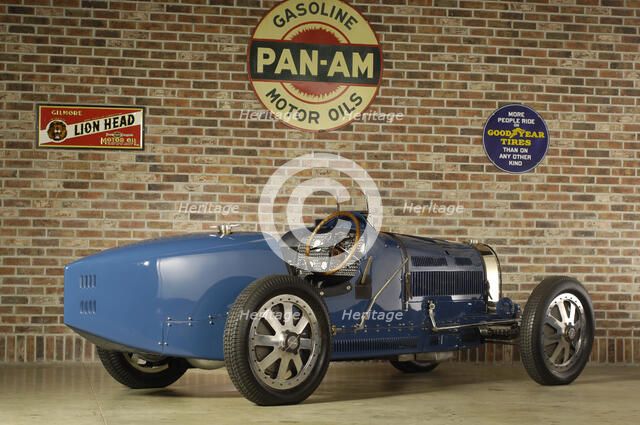 Bugatti T 35b Crosthwaite Gardner 1923. Artist: Simon Clay.