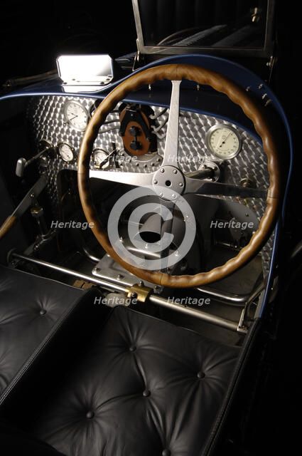 Bugatti T 35b Crosthwaite Gardner 1923. Artist: Simon Clay.