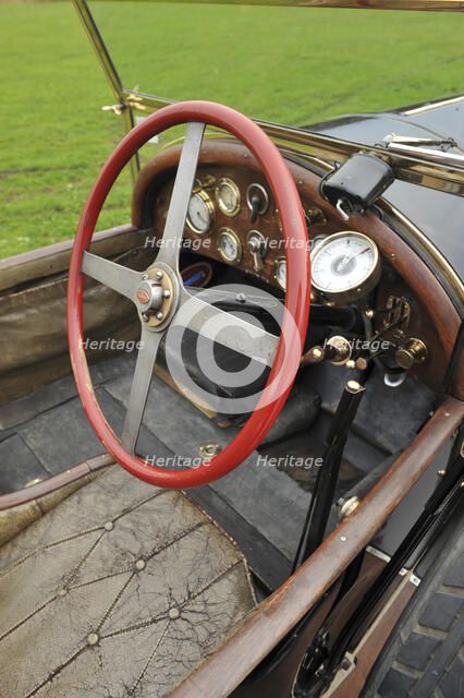 Bugatti T18 Black Bess 1913. Artist: Simon Clay.