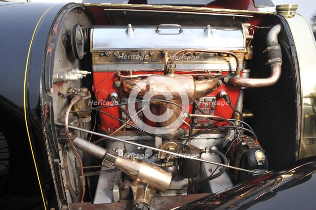 Bugatti T18 Black Bess 1913. Artist: Simon Clay.