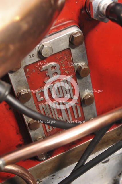 Bugatti T18 Black Bess 1913. Artist: Simon Clay.