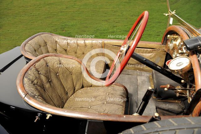Bugatti T18 Black Bess 1913. Artist: Simon Clay.