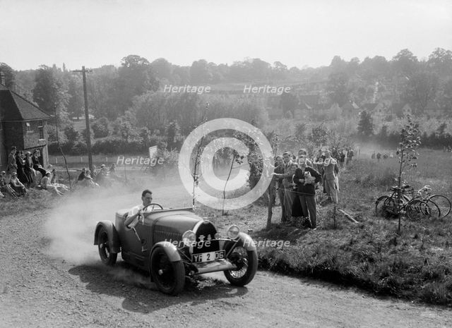 Bugatti Type 23, Bugatti Owners Club Hill Climb, Chalfont St Peter, Buckinghamshire, 1935. Artist: Bill Brunell.