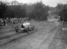 Bugatti Type 35, Bugatti Owners Club Hill Climb, Chalfont St Peter, Buckinghamshire, 1935. Artist: Bill Brunell