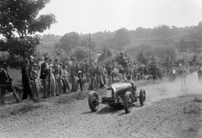 Bugatti Type 35, Bugatti Owners Club Hill Climb, Chalfont St Peter, Buckinghamshire, 1935. Artist: Bill Brunell