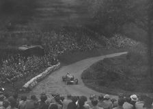 Bugatti Type 35 competing in the Shelsley Walsh Hillclimb, Worcestershire, 1935. Artist: Bill Brunell