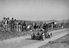 Bugatti Type 37 of H Pownall competing in the Bugatti Owners Club Lewes Speed Trials, Sussex, 1937. Artist: Bill Brunell