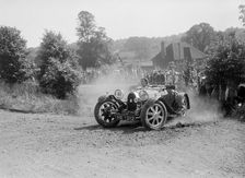 Bugatti Type 37, Bugatti Owners Club Hill Climb, Chalfont St Peter, Buckinghamshire, 1935. Artist: Bill Brunell